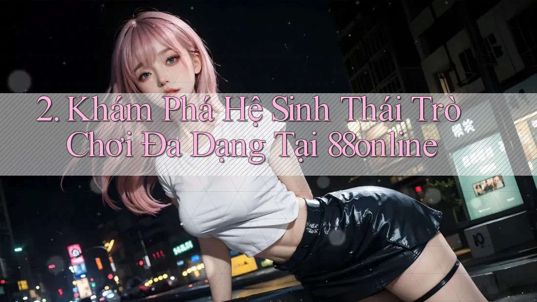 2. Khám Phá Hệ Sinh Thái Trò Chơi Đa Dạng Tại 88online 2. Khám Phá Hệ Sinh Thái Trò Chơi Đa Dạng Tại 88online