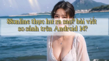 88online thực hư ra sao bài viết so sánh trên Android 14