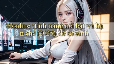 88online tính năng nổi bật và hạn chế (2025), để so sánh