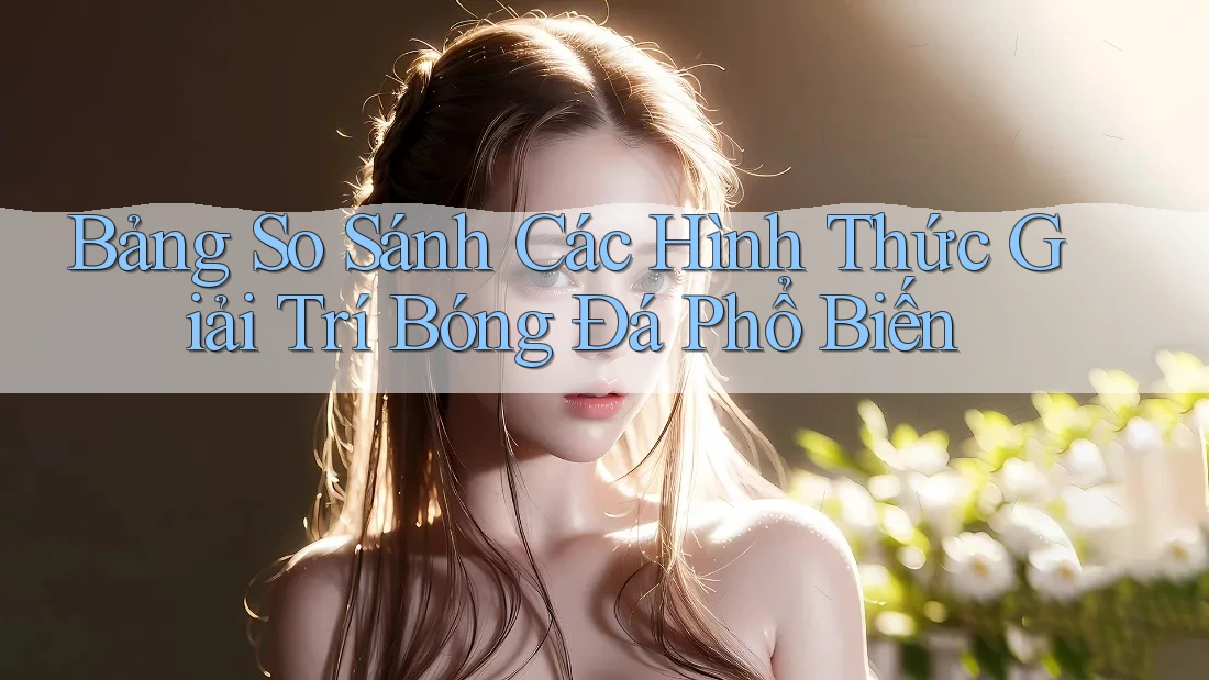 Bảng So Sánh Các Hình Thức Giải Trí Bóng Đá Phổ Biến Bảng So Sánh Các Hình Thức Giải Trí Bóng Đá Phổ Biến