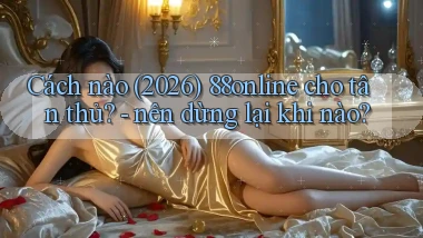 Cách nào (2026) 88online cho tân thủ   nên dừng lại khi nào
