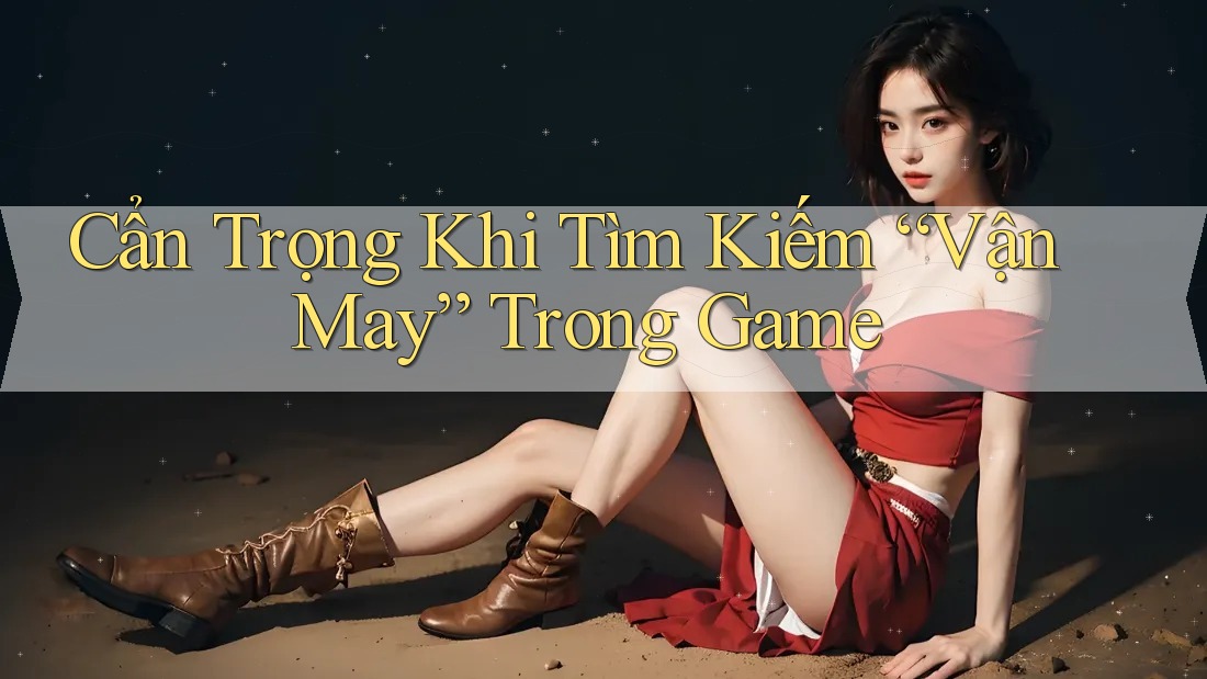 Cẩn Trọng Khi Tìm Kiếm “Vận May” Trong Game Cẩn Trọng Khi Tìm Kiếm “Vận May” Trong Game