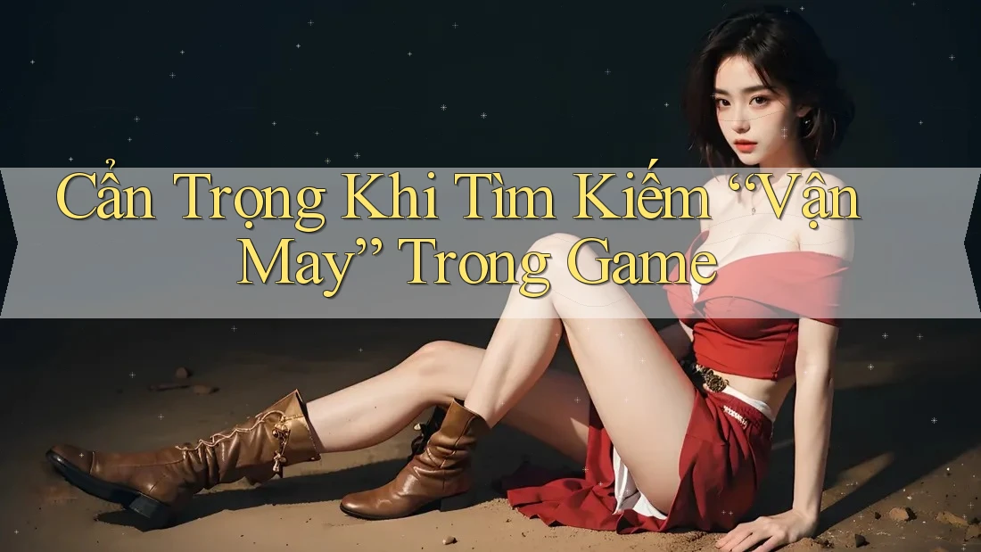 Cẩn Trọng Khi Tìm Kiếm “Vận May” Trong Game Cẩn Trọng Khi Tìm Kiếm “Vận May” Trong Game