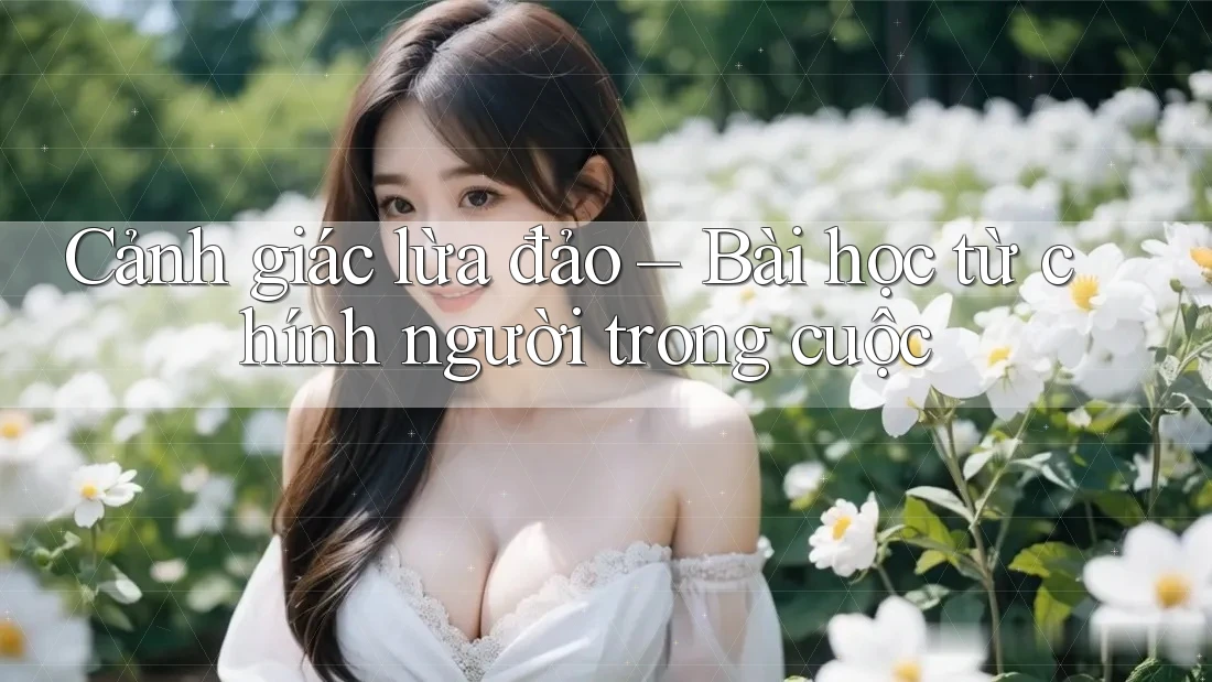 Cảnh giác lừa đảo – Bài học từ chính người trong cuộc Cảnh giác lừa đảo – Bài học từ chính người trong cuộc