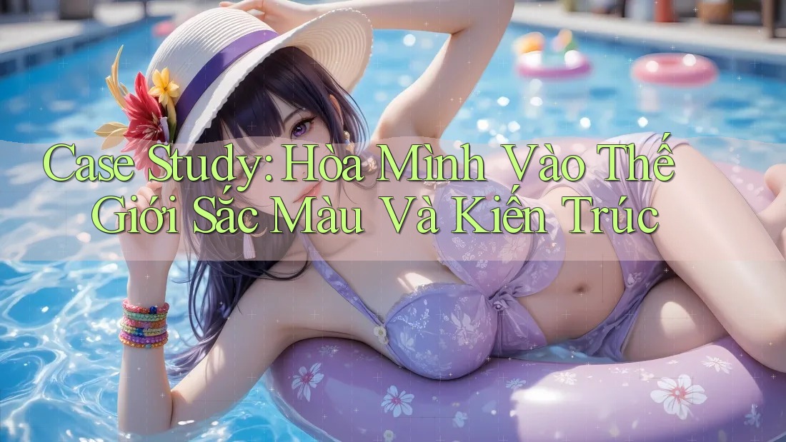 Case Study: Hòa Mình Vào Thế Giới Sắc Màu Và Kiến Trúc Case Study: Hòa Mình Vào Thế Giới Sắc Màu Và Kiến Trúc