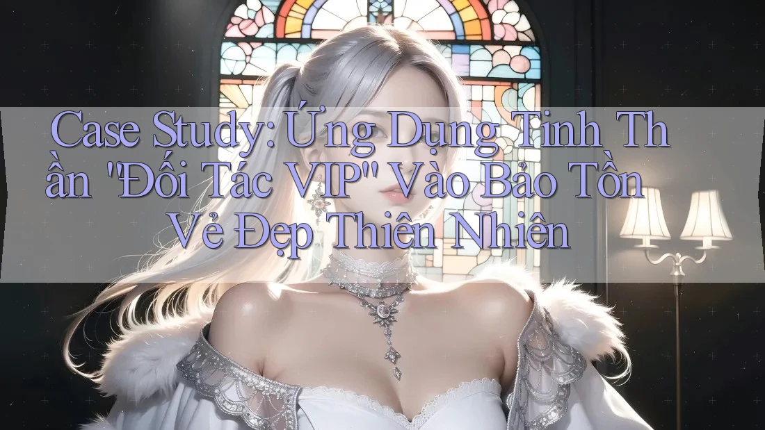 Case Study: Ứng Dụng Tinh Thần “Đối Tác VIP” Vào Bảo Tồn Vẻ Đẹp Thiên Nhiên Case Study: Ứng Dụng Tinh Thần “Đối Tác VIP” Vào Bảo Tồn Vẻ Đẹp Thiên Nhiên