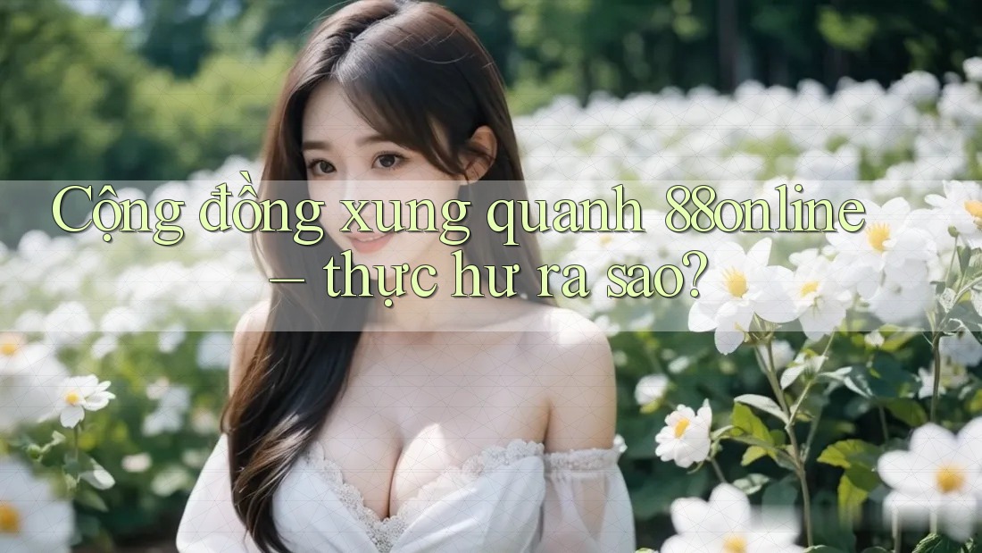 Cộng đồng xung quanh 88online – thực hư ra sao?
