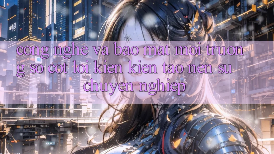 Công Nghệ Và Bảo Mật – Môi trường số Cốt Lõi Kiến kiến tạo Nên Sự Chuyên nghiệp Công Nghệ Và Bảo Mật – Môi trường số Cốt Lõi Kiến kiến tạo Nên Sự Chuyên nghiệp