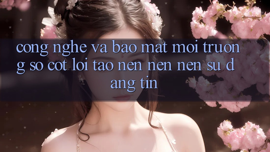 Công Nghệ Và Bảo Mật – Môi trường số Cốt Lõi Tạo nên nên Nên Sự Đáng tin