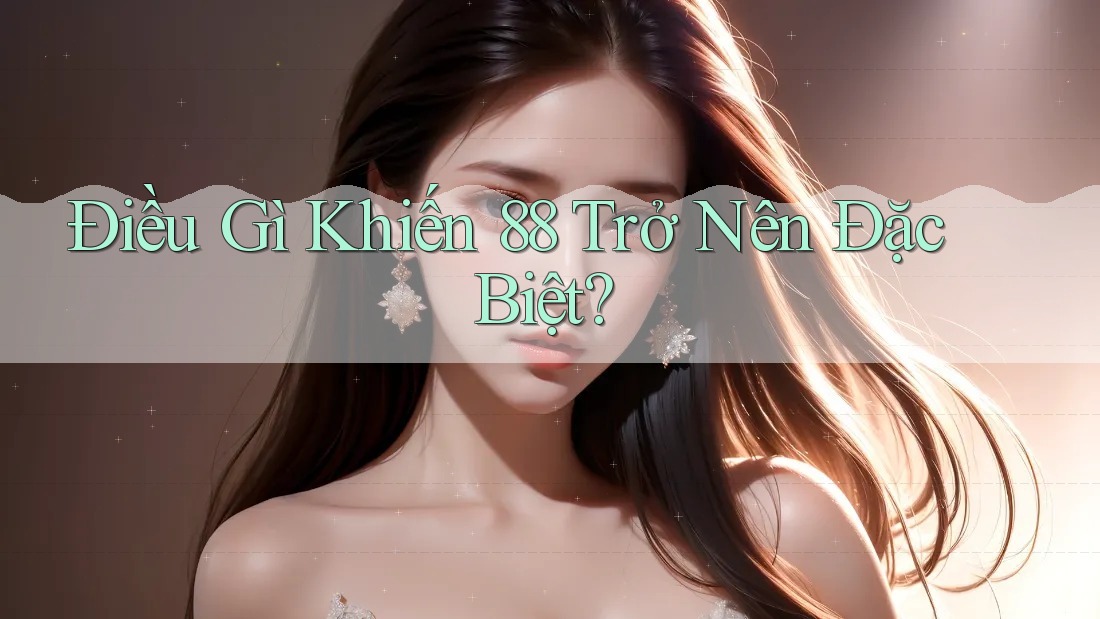 Điều Gì Khiến 88 Trở Nên Đặc Biệt? Điều Gì Khiến 88 Trở Nên Đặc Biệt?