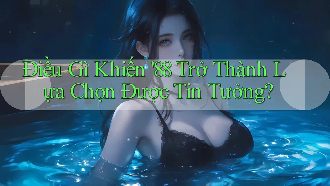 Điều Gì Khiến '88 Trở Thành Lựa Chọn Được Tin Tưởng? Điều Gì Khiến '88 Trở Thành Lựa Chọn Được Tin Tưởng?