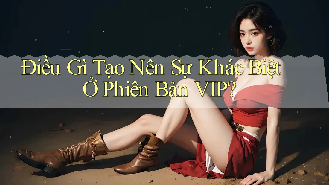 Điều Gì Tạo Nên Sự Khác Biệt Ở Phiên Bản VIP? Điều Gì Tạo Nên Sự Khác Biệt Ở Phiên Bản VIP?
