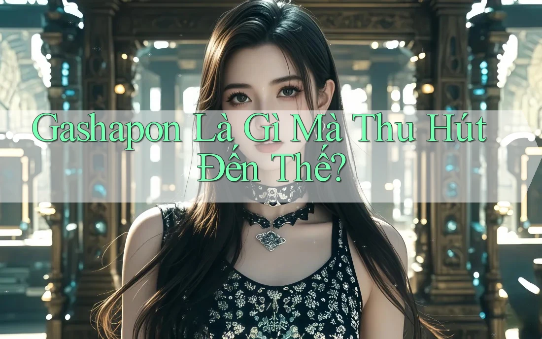 Gashapon Là Gì Mà Thu Hút Đến Thế? Gashapon Là Gì Mà Thu Hút Đến Thế?
