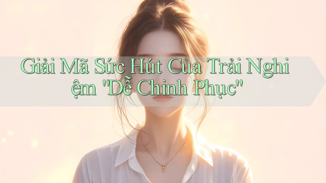 Giải Mã Sức Hút Của Trải Nghiệm “Dễ Chinh Phục” Giải Mã Sức Hút Của Trải Nghiệm “Dễ Chinh Phục”