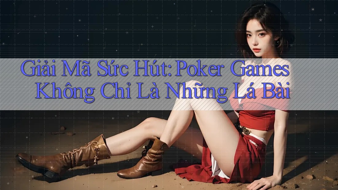 Giải Mã Sức Hút: Poker Games Không Chỉ Là Những Lá Bài Giải Mã Sức Hút: Poker Games Không Chỉ Là Những Lá Bài