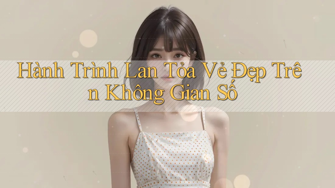 Hành Trình Lan Tỏa Vẻ Đẹp Trên Không Gian Số Hành Trình Lan Tỏa Vẻ Đẹp Trên Không Gian Số