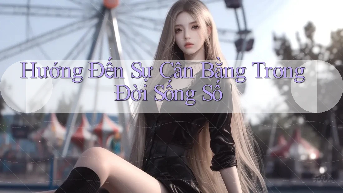 Hướng Đến Sự Cân Bằng Trong Đời Sống Số Hướng Đến Sự Cân Bằng Trong Đời Sống Số