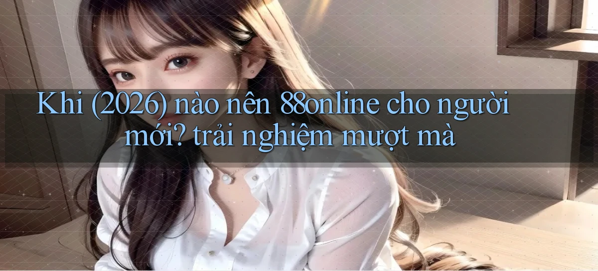 Khi (2026) nào nên 88online cho người mới trải nghiệm mượt mà