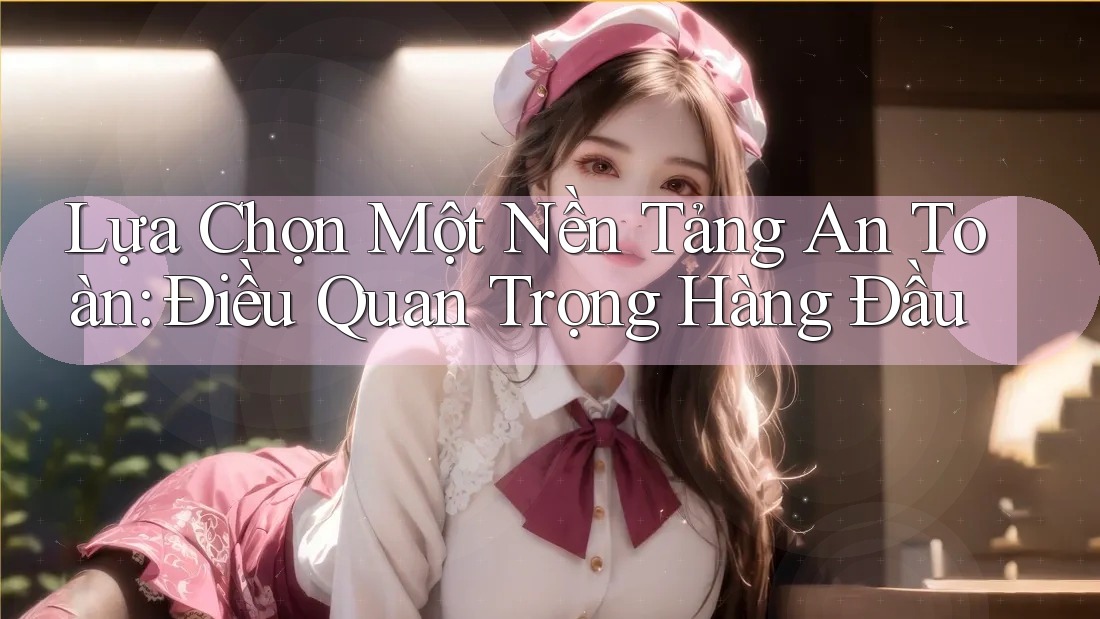 Lựa Chọn Một Nền Tảng An Toàn: Điều Quan Trọng Hàng Đầu
