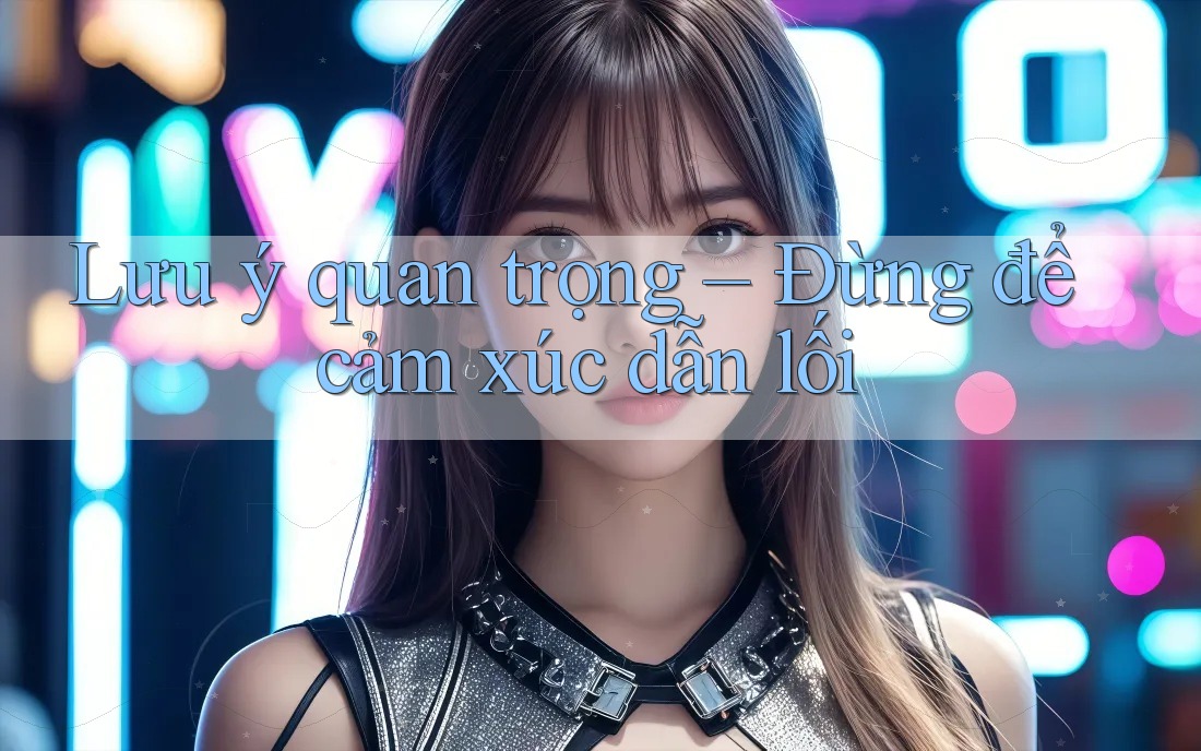 Lưu ý quan trọng – Đừng để cảm xúc dẫn lối Lưu ý quan trọng – Đừng để cảm xúc dẫn lối