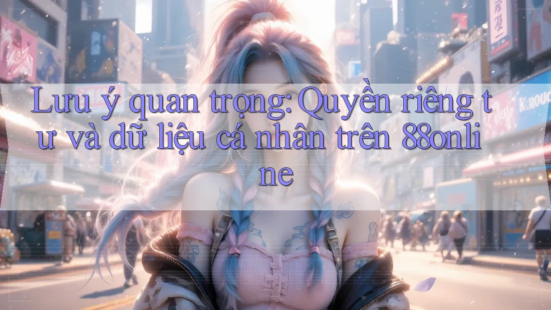 Lưu ý quan trọng: Quyền riêng tư và dữ liệu cá nhân trên 88online Lưu ý quan trọng: Quyền riêng tư và dữ liệu cá nhân trên 88online
