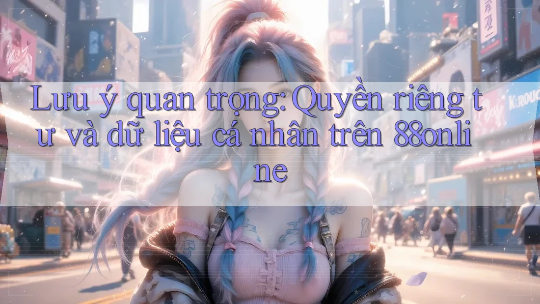 Lưu ý quan trọng: Quyền riêng tư và dữ liệu cá nhân trên 88online Lưu ý quan trọng: Quyền riêng tư và dữ liệu cá nhân trên 88online