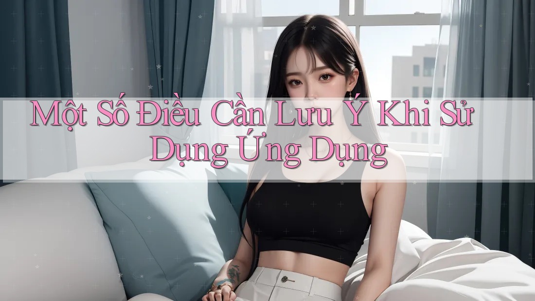 Một Số Điều Cần Lưu Ý Khi Sử Dụng Ứng Dụng Một Số Điều Cần Lưu Ý Khi Sử Dụng Ứng Dụng