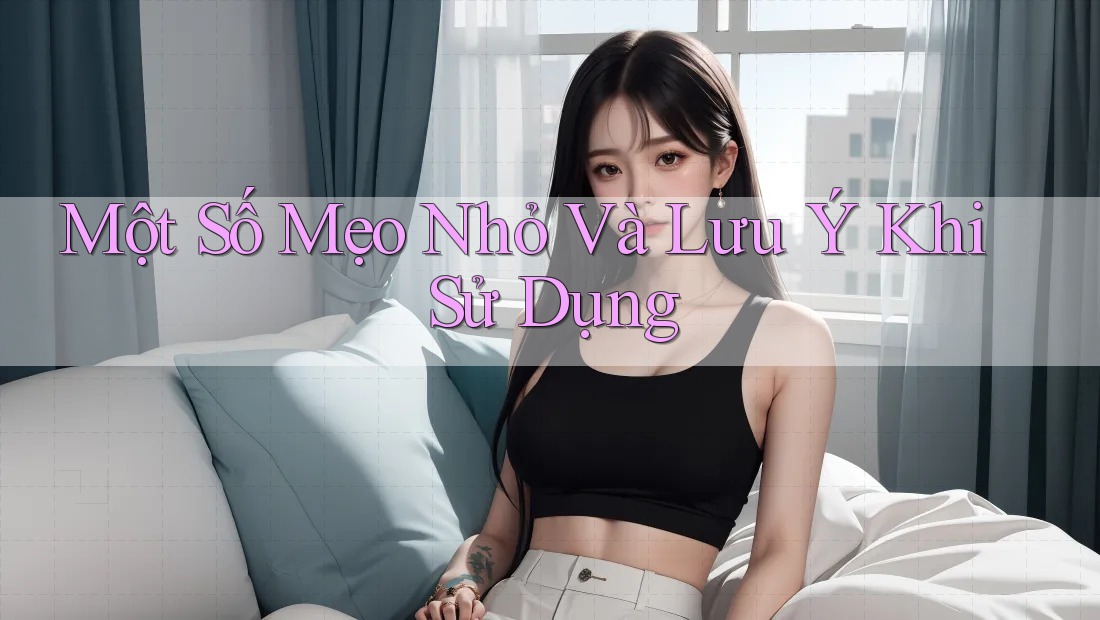 Một Số Mẹo Nhỏ Và Lưu Ý Khi Sử Dụng Một Số Mẹo Nhỏ Và Lưu Ý Khi Sử Dụng