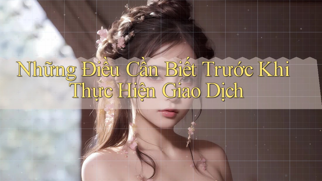 Những Điều Cần Biết Trước Khi Thực Hiện Giao Dịch