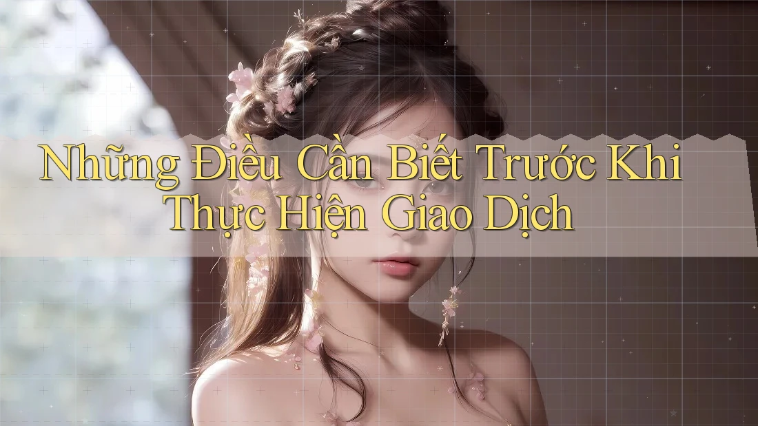 Những Điều Cần Biết Trước Khi Thực Hiện Giao Dịch Những Điều Cần Biết Trước Khi Thực Hiện Giao Dịch