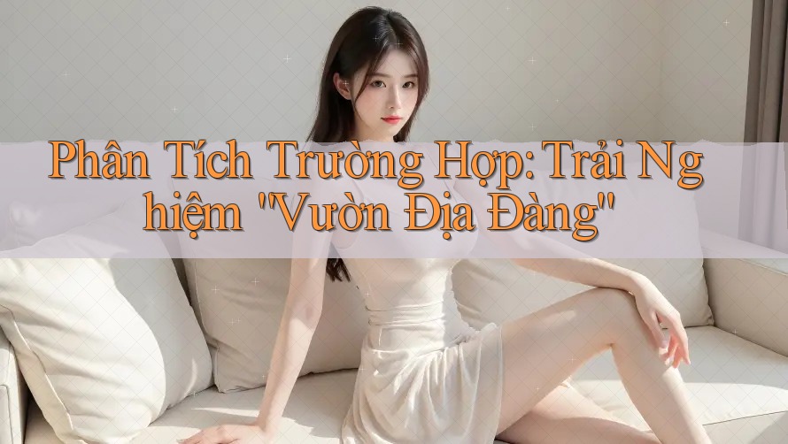 Phân Tích Trường Hợp: Trải Nghiệm “Vườn Địa Đàng” Phân Tích Trường Hợp: Trải Nghiệm “Vườn Địa Đàng”