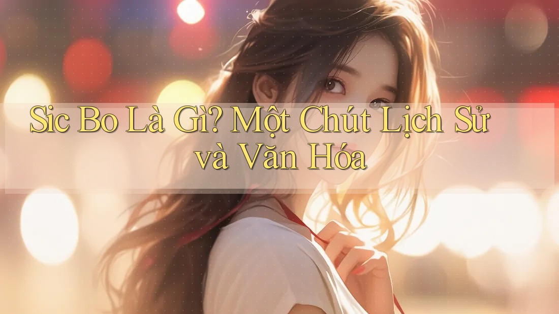 Sic Bo Là Gì? Một Chút Lịch Sử và Văn Hóa