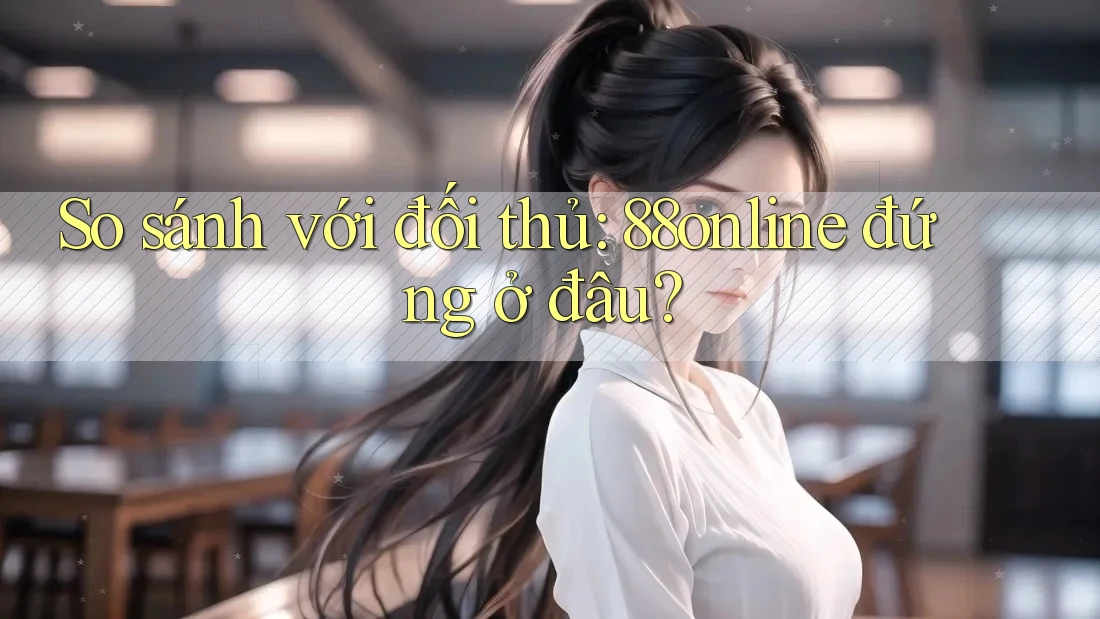 So sánh với đối thủ: 88online đứng ở đâu? So sánh với đối thủ: 88online đứng ở đâu?