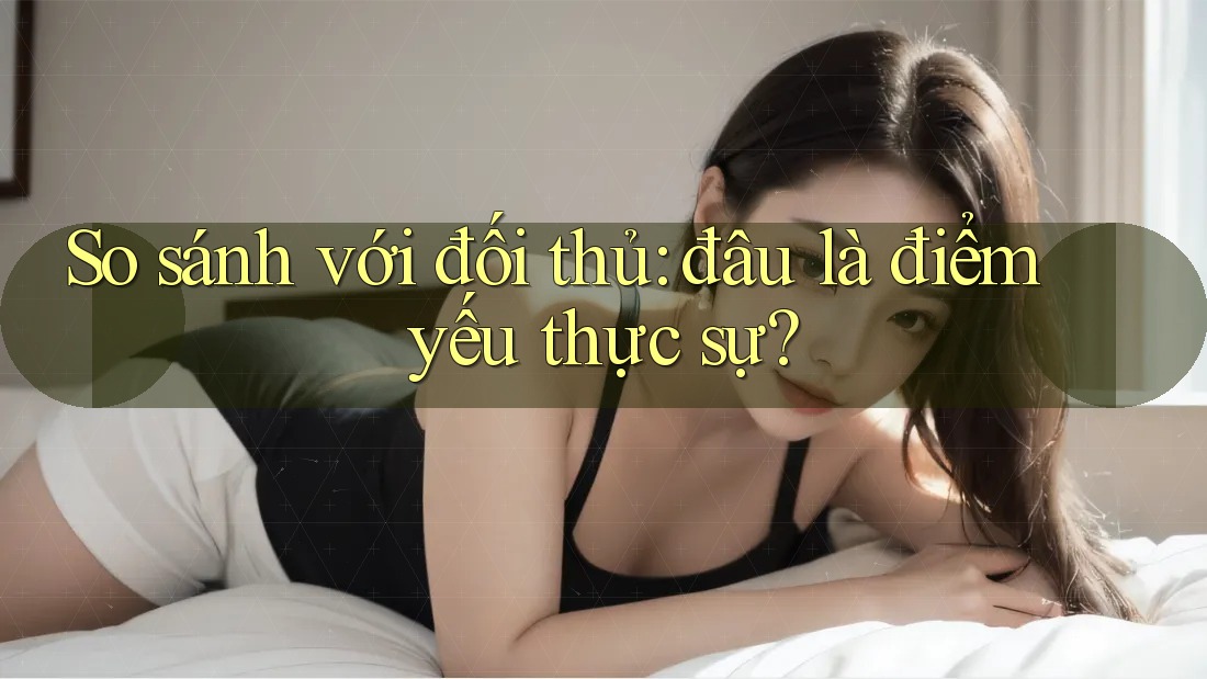 So sánh với đối thủ: đâu là điểm yếu thực sự? So sánh với đối thủ: đâu là điểm yếu thực sự?