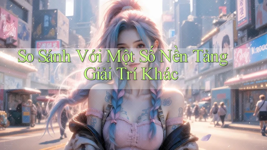 So Sánh Với Một Số Nền Tảng Giải Trí Khác So Sánh Với Một Số Nền Tảng Giải Trí Khác