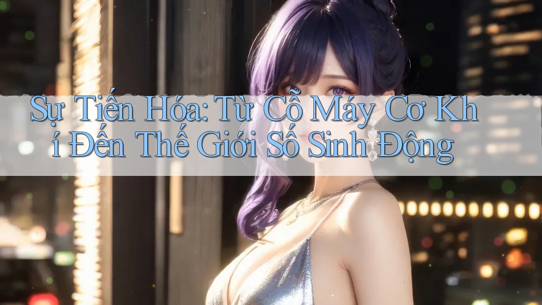 Sự Tiến Hóa: Từ Cỗ Máy Cơ Khí Đến Thế Giới Số Sinh Động Sự Tiến Hóa: Từ Cỗ Máy Cơ Khí Đến Thế Giới Số Sinh Động