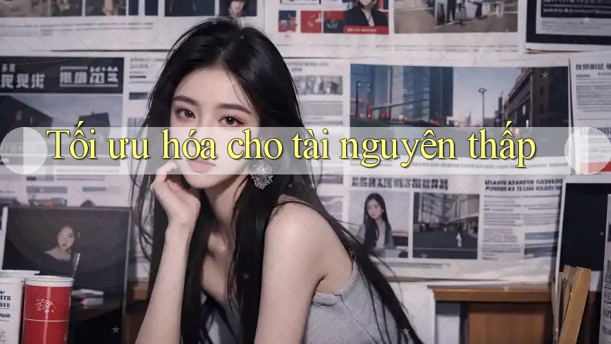 Tối ưu hóa cho tài nguyên thấp Tối ưu hóa cho tài nguyên thấp
