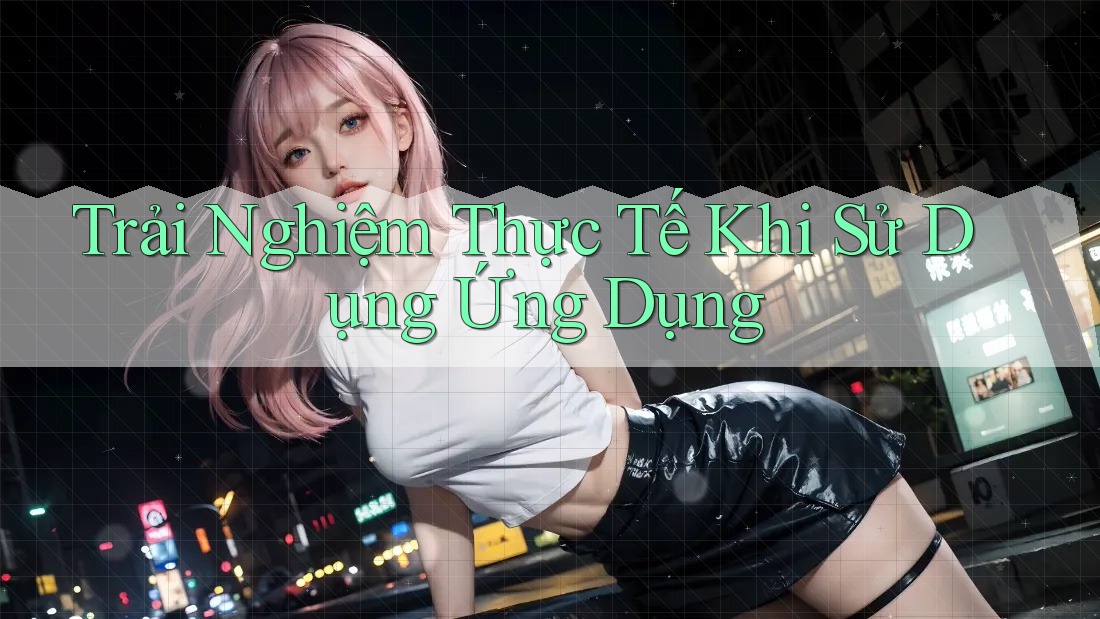 Trải Nghiệm Thực Tế Khi Sử Dụng Ứng Dụng Trải Nghiệm Thực Tế Khi Sử Dụng Ứng Dụng