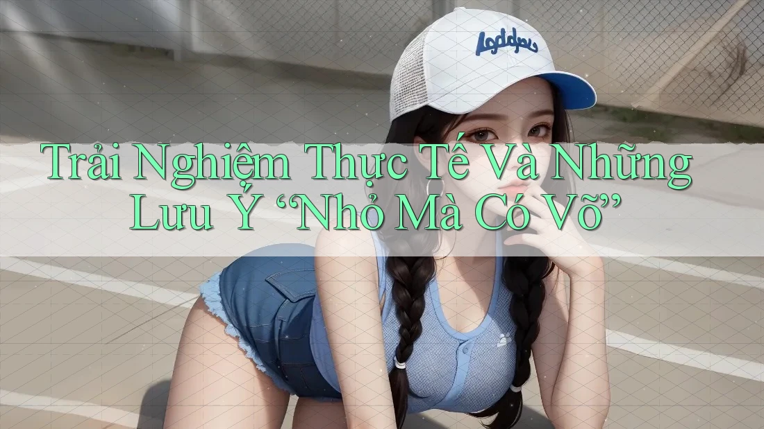 Trải Nghiệm Thực Tế Và Những Lưu Ý “Nhỏ Mà Có Võ” Trải Nghiệm Thực Tế Và Những Lưu Ý “Nhỏ Mà Có Võ”