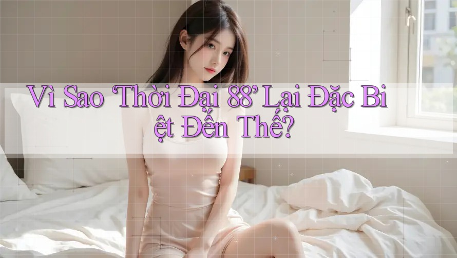 Vì Sao ‘Thời Đại 88’ Lại Đặc Biệt Đến Thế? Vì Sao ‘Thời Đại 88’ Lại Đặc Biệt Đến Thế?