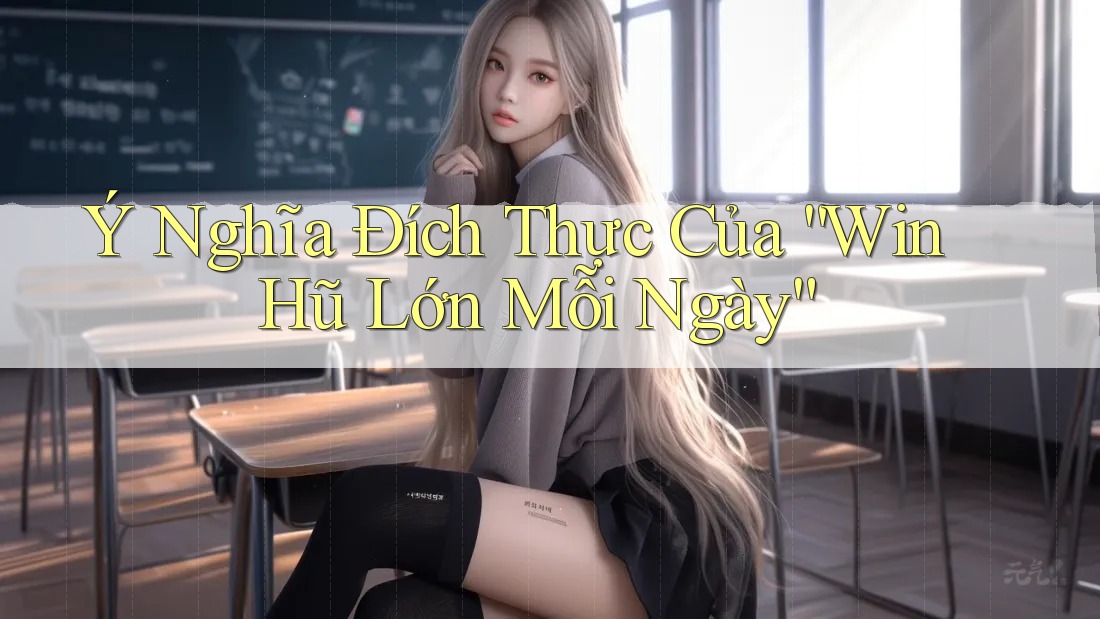 Ý Nghĩa Đích Thực Của “Win Hũ Lớn Mỗi Ngày”
